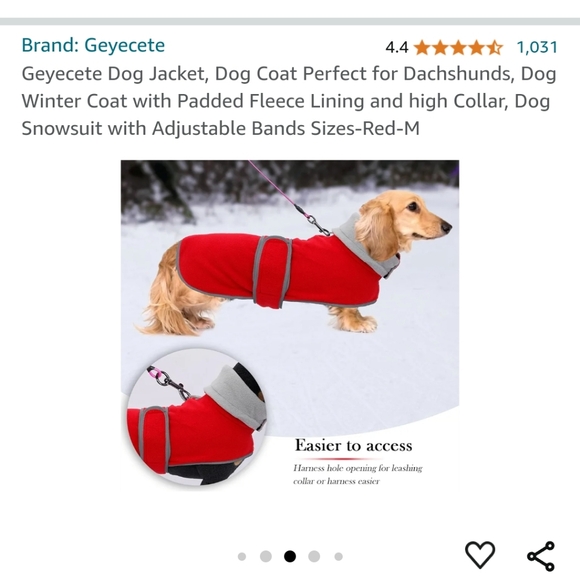 Dog coat dashund - Picture 6 of 7